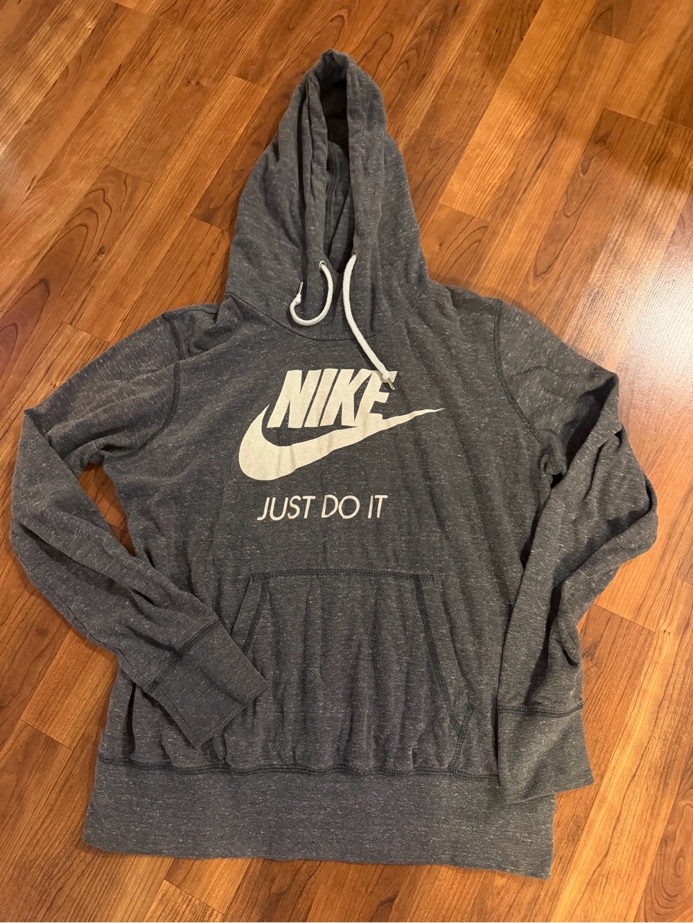 Nike Lightweight Pullover Hoodie in a heathered charcoal/dark gray size XL - Picture 1 of 11